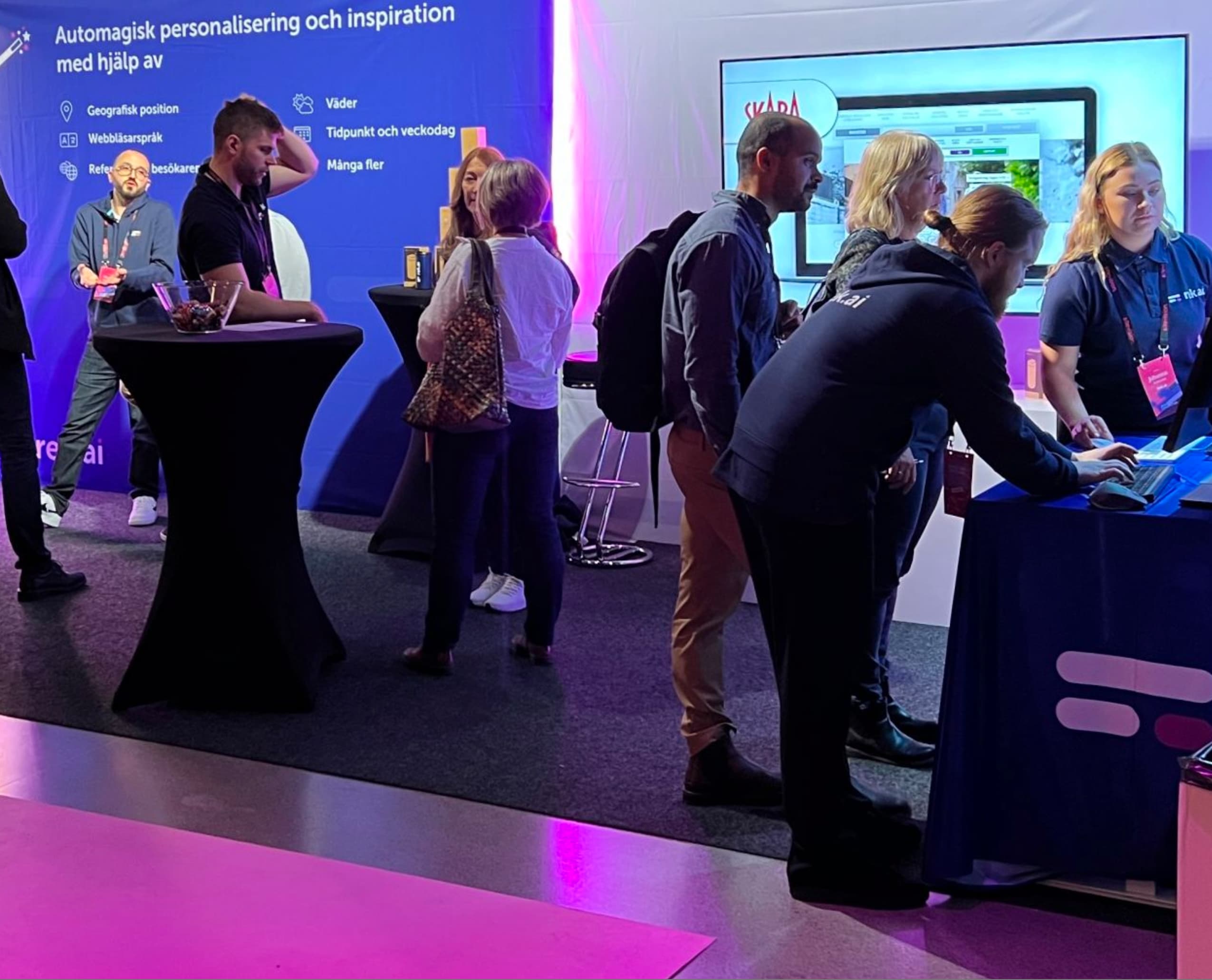 Bild från Sitevision-dagarna