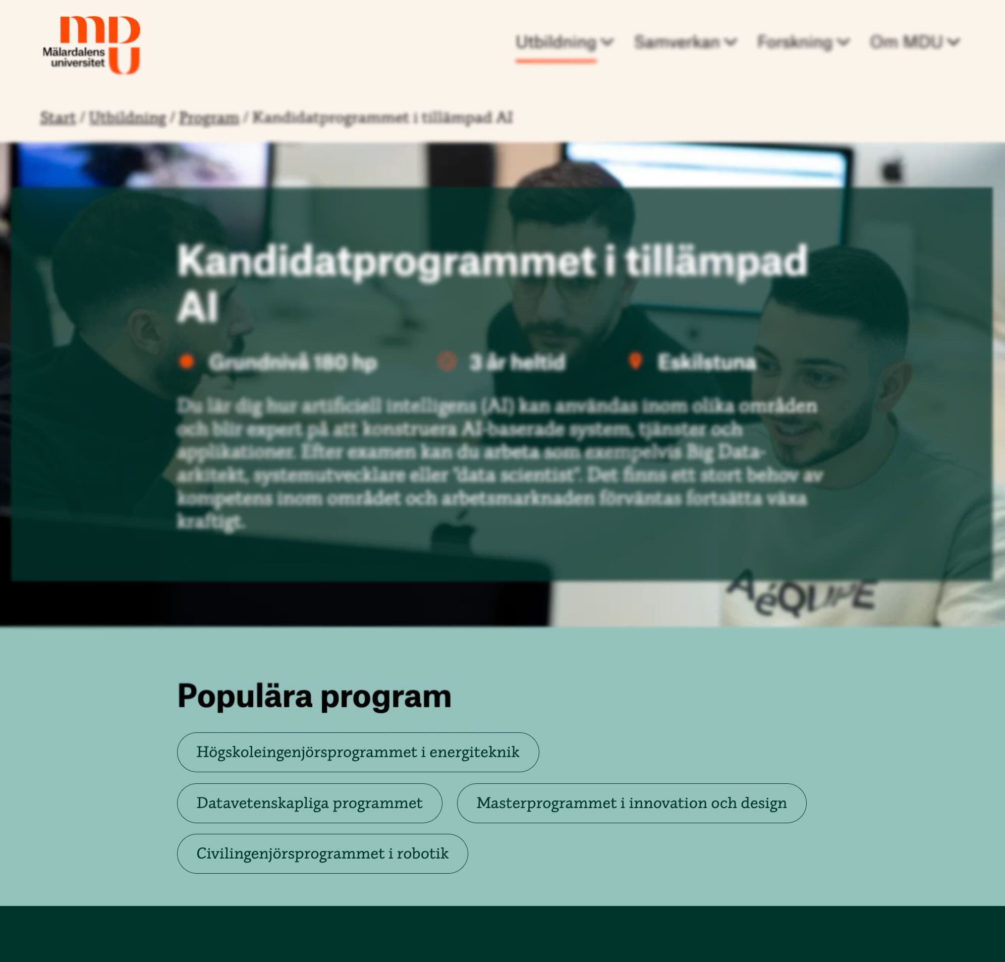 Mälardalens universitet